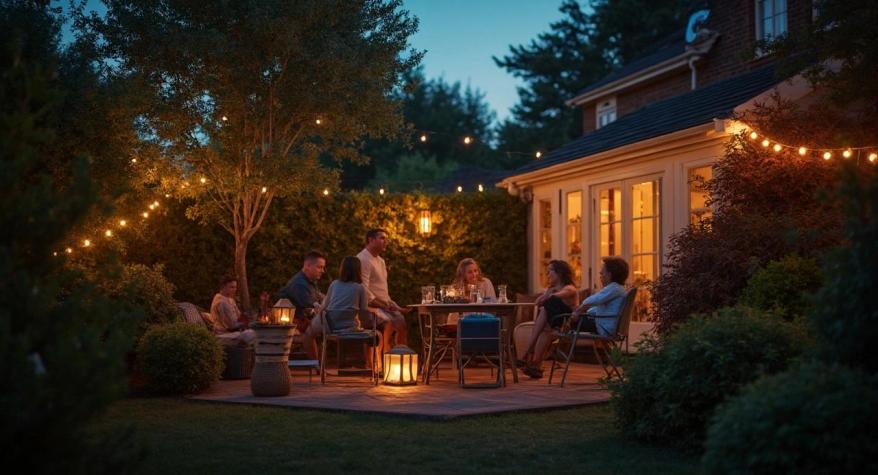 Transform Your Garden with Professional Outdoor Lighting & Power Installation